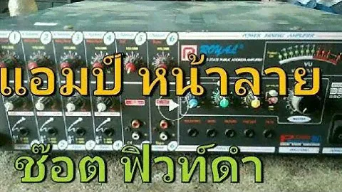Ps340ซ่อมขยาย ROYALรุ่นPCE355 S 550watts ช๊อตพิวท์ดำ ใส่อีกซ๊อตอีก
