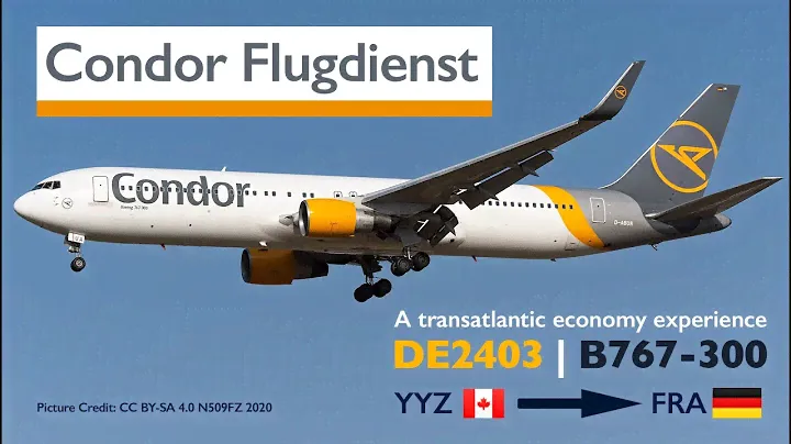 Flying transatlantic on Condor's 767-300ER | Toronto - Frankfurt | November 2021