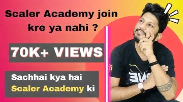 Experience With Scaler Academy|Pros and Cons of Scaler Academy |Review of Scaler Academy| Scam|Fraud