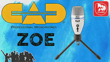 CAD ZOE - USB микрофон для летсплеев, стримов и Skype. Есть выход на наушники