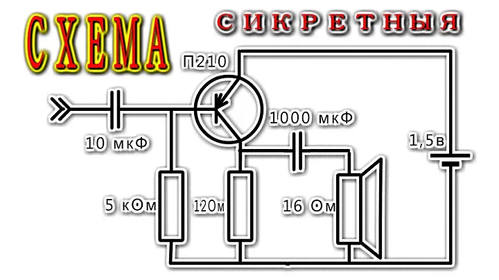 По просьбам Зрителей! Подробно про Усилитель на Одном Транзисторе П210А
